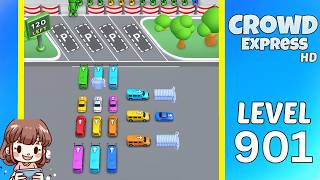 Crowd Express Level 901 Solution Walkthrough