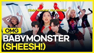 BABYMONSTER - ‘SHEESH’ M/V [KOREAN REACTION] 🫨😍