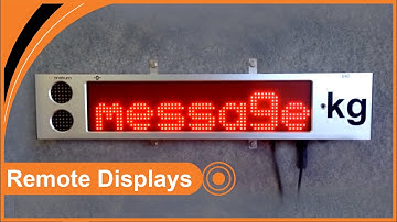 Rinstrum D841 Remote Display with Scrolling