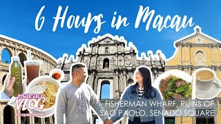 Macau Daytrip Itinerary  Fisherman’ Wharf, Ruins of Sao Paolo, Senado Square, St. Dominic’s Church