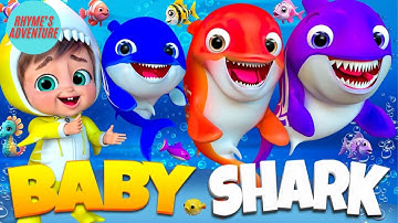 Doo Doo Baby Shark’s Ocean Friends 🦈🌊🐠 | Nursery Rhymes & Kids Songs |Rhyme