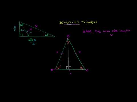 30-60-90 Triangle Side