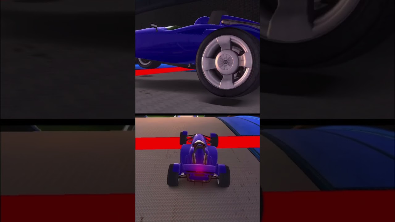 BRUTE FORCE JUMP! 🚀 Faster Than Ever on the Race Track! #shorts