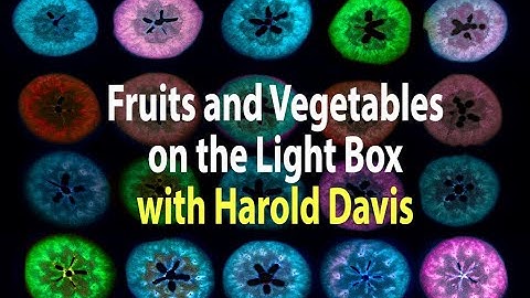 Fruits and Vegetables on the Light Box with Harold Davis | February 13, 2021