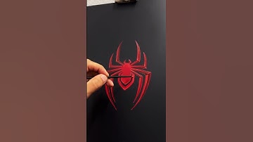 Painting Spiderman on the new PS5 console plates! #shorts #art #painting #spiderman #ps5