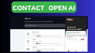 How to Contact ChatGPT or OpenAI Support