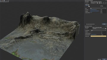 Editing a terrain in Build 4015 