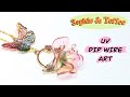 Sophie & Toffee DIP WIRE ART- The Elves Box- Resin crafts- Tutorial