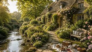 sunset reflections by the lake 🌅 gentle piano for deep sleep, study & relaxation
