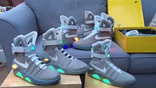 Nike Mag Replicas - a comparison on versions from 2004 to 2020