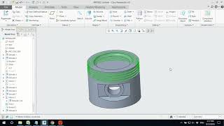 Creo  Tutorial 01 Creating Piston 4