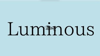 Luminous feat.重音テト