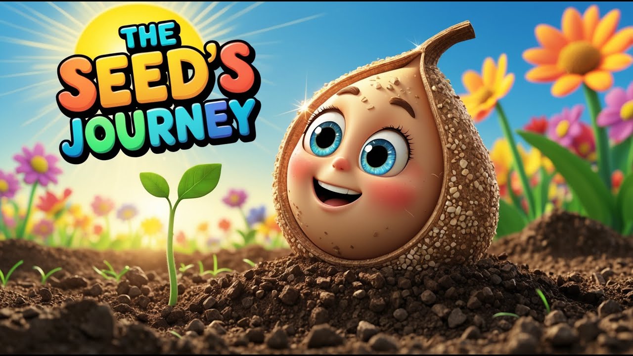 The Seed’s Amazing Journey | Moral Story for Kids | Tiny Bells TV - YouTube