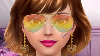 العاب بنات مكياح وتلبيس الاميراتAnzieh Schmink Mädchen  Makeover Makeup Spiele-Dress Up& Skater Girl screenshot 2