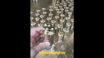 Tungsten Carbide Thread Drill Bits For #rockdrilling #heavycivil #mining #drillingtools #drillbit