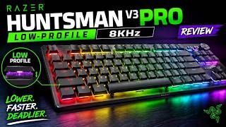 Razer Huntsman V3 Pro LOW-PROFILE Review – Is This the Better Gaming Keyboard?