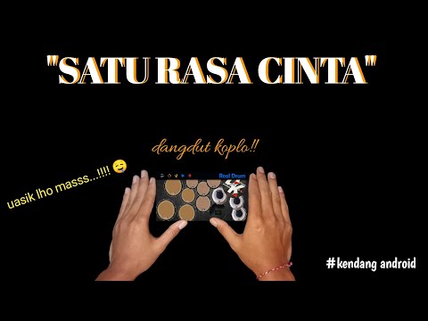 SATU RASA CINTA (Cover) real drum mod kendang‼️ topp speed🤣