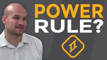 What is the power rule of logarithms