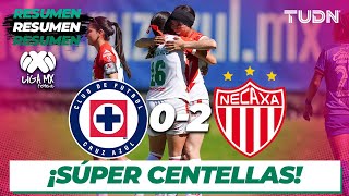 Resumen y goles | Cruz Azul 0-2 Necaxa | Liga Mx Femenil - CL2024 J1 | TUDN