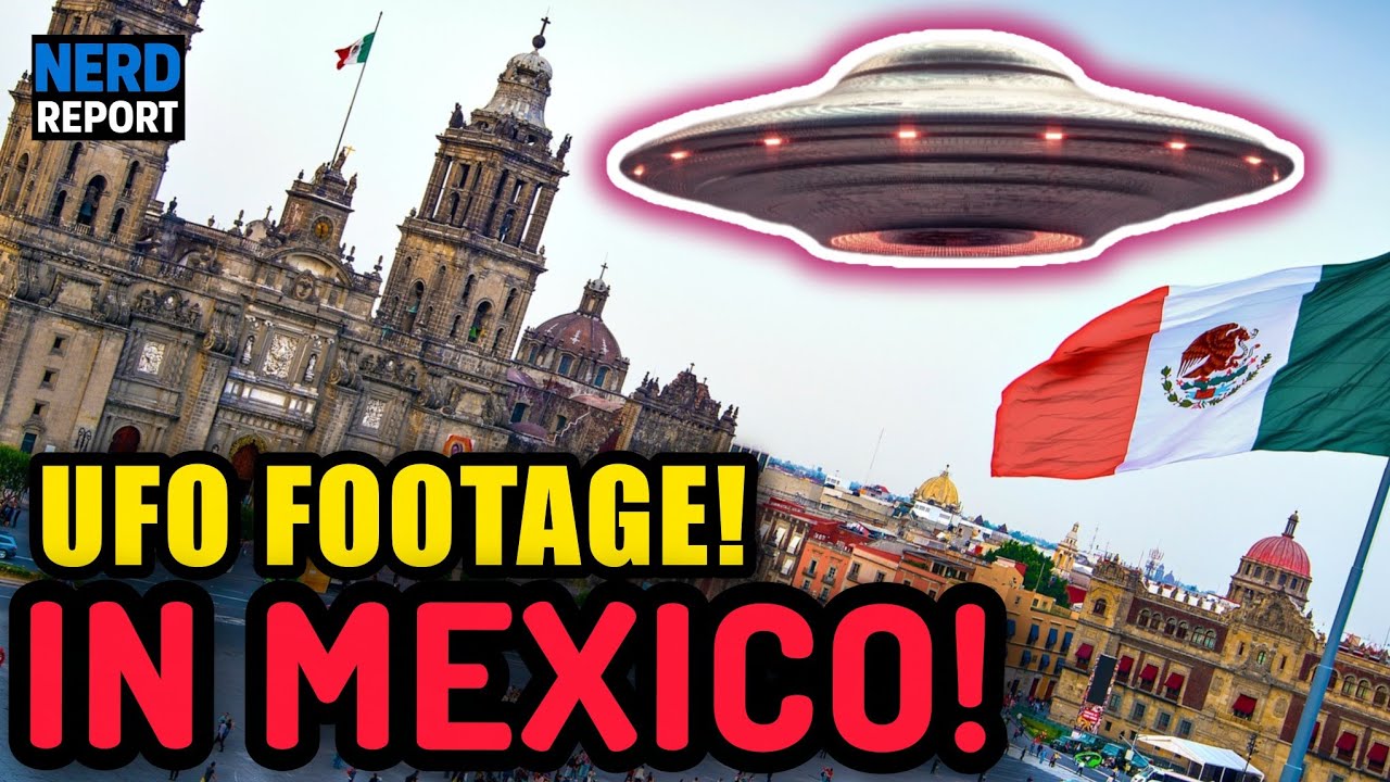 Clear video of a flying UFO somewhere in Mexico