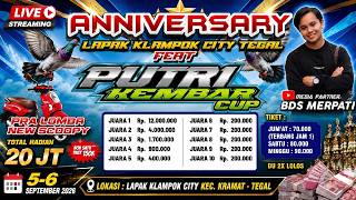 BOB SABTU TIKET 150K ANNIVERSARY LAPAK NEW KLAMPOK CITY FEAT PUTRI KEMBAR CUP