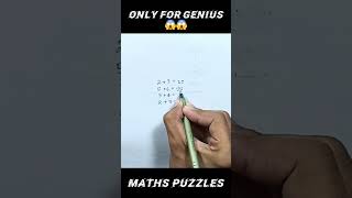maths puzzles 😱😱 #maths #shorts #youtubeshorts #viralshorts