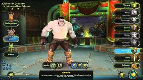 Allods Online - Character Creation