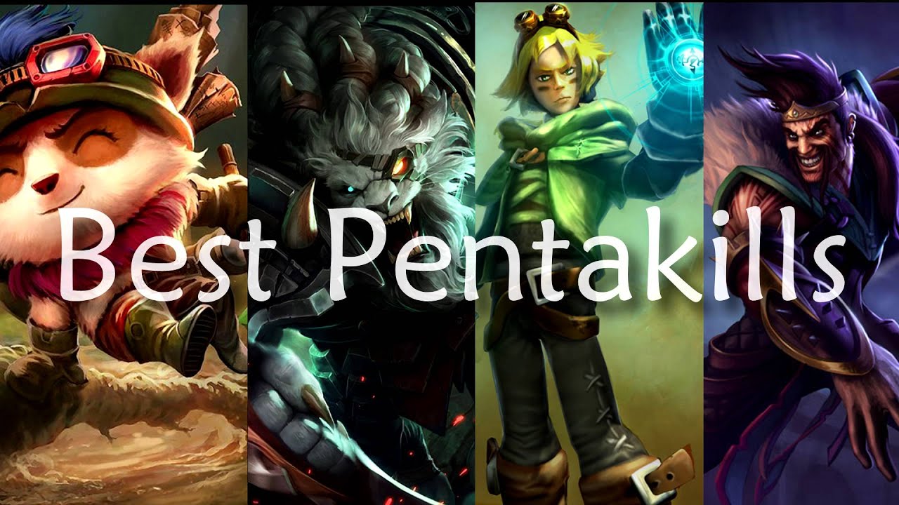 Wie Viele Pentakills Habe Ich In Lol League of Legends - Best Pentakills - YouTube