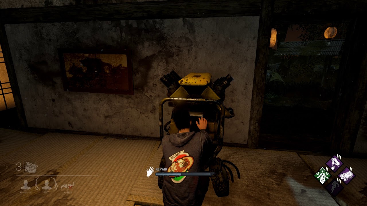 Dead by Daylight - Autodiact works on generators