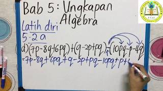 Bab 5: UNGKAPAN ALGEBRA (Part 2) MATEMATIK TINGKATAN 1 Bab 5: UNGKAPAN ALGEBRA (Part 2) MATEMATIK TINGKATAN 1