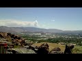 Bison Fire Smoke Billow Time lapse (7/5/13)
