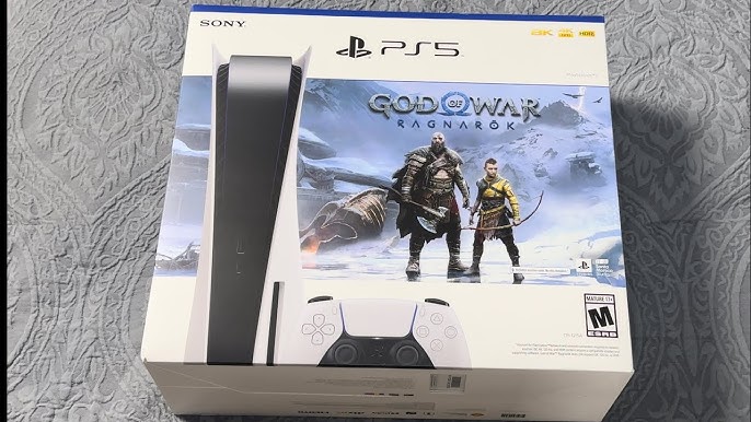 Sony PlayStation 5 (PS5) - Digital Edition - God of War: Ragnarok