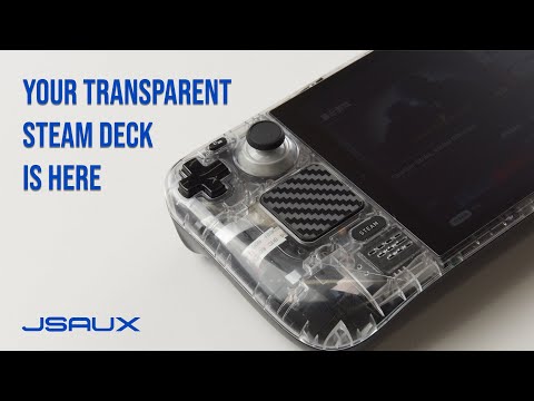 Customize Your Steam Deck: JSAUX Transparent Front Cover PC0108 Installation Tutorial