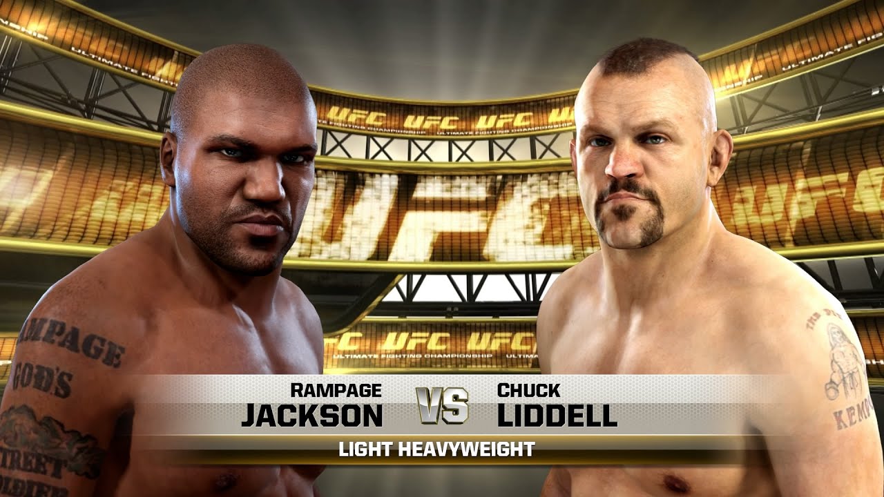 UFC Rampage Jackson vs Chuck Liddell HD YouTube