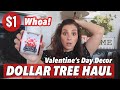 DOLLAR TREE HAUL *$1.00 ITEMS IN THIS WEEK* BEST DIY MATERIAL FOR VALENTINE’S DAY