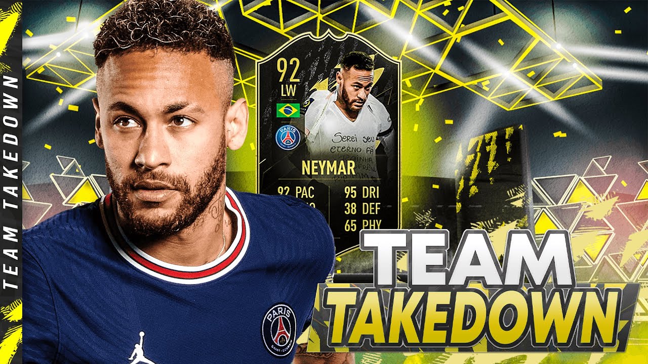 92 TOTW Neymar Team Takedown!!!
