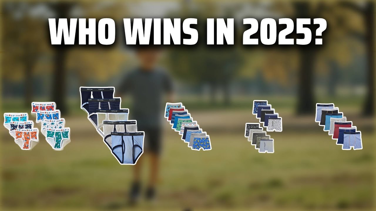 The Top 5 Best Boys Underpants in 2025 - Must Watch Before Buying!