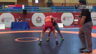 12 Gr - 45 Kg H. Zavertailo Ukr V. R. Botha Rsa