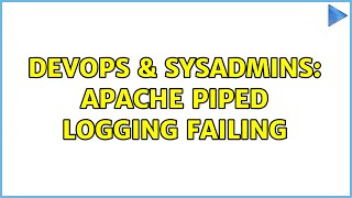 Famous DevOps & SysAdmins: Apache piped logging failing Net Worth