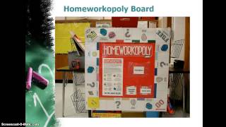 My Screencast Homeworkopoly