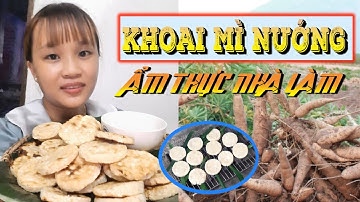 Bánh Khoai Mì Nướng ăn một lần nhớ mãi ai cũng làm được | Dinh Vlog #2