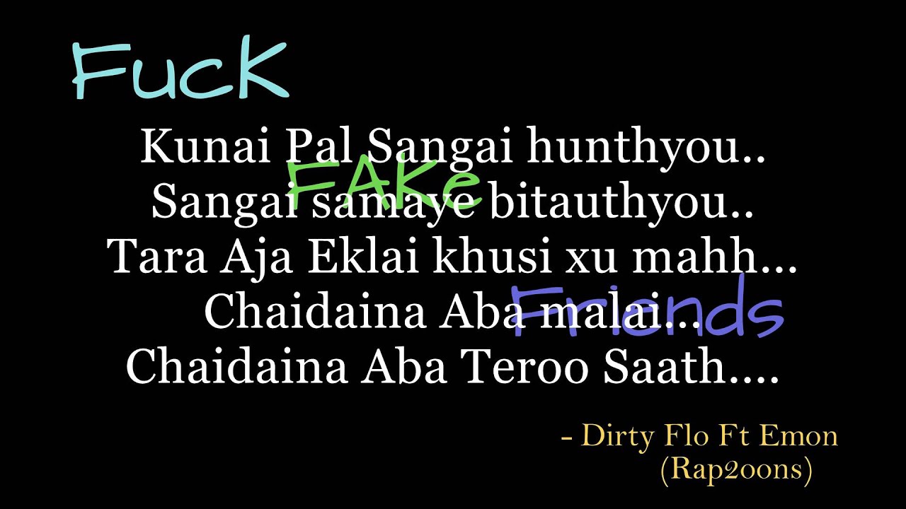 Rap2oons - FUCK Fake Friends Dirty Flo Ft Emon[Hiphop2015]