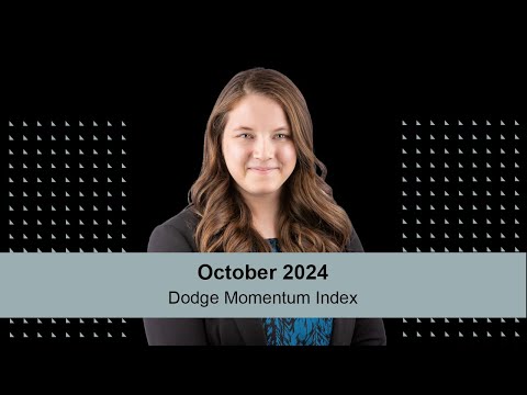 Dodge Momentum Index - October 2024 - video from The Blue Book