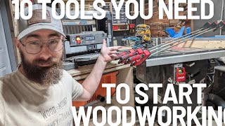 Beginner Woodworking (10 Tools to start woodworking)