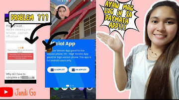 PAANO Kapag AYAW Gumana ng PAYMATH APP | "CONTINUE" ganito gagawin | PAYMATH UPDATE 2022 | JANDI GO