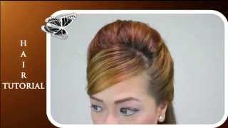 How To Do A 1960S Beehive Hairdo