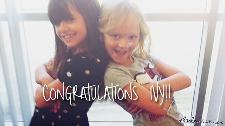 Ivy George | 'Dreams Becoming real..' {Congratulat...