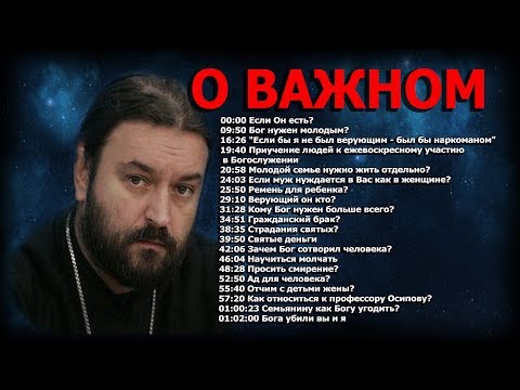 Простые ответы на главные вопросы! Протоиерей Андрей Ткачёв