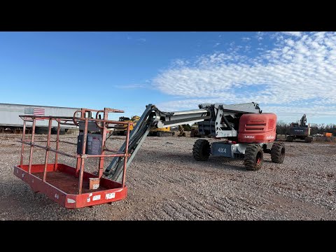 How To Operate SkyJack SJ63AJ Telescopic Man Boom - Scissor Lift