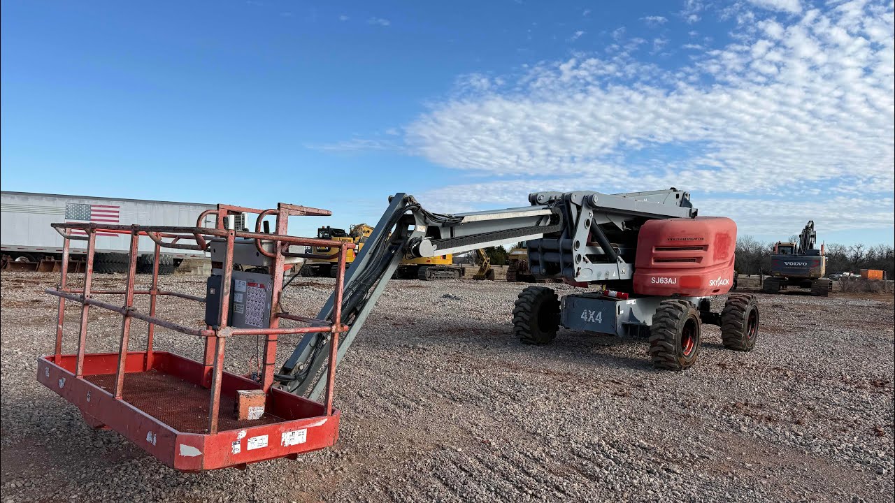 Инструкция по эксплуатации телескопического подъемника SkyJack SJ63AJ (ножничный подъемник).